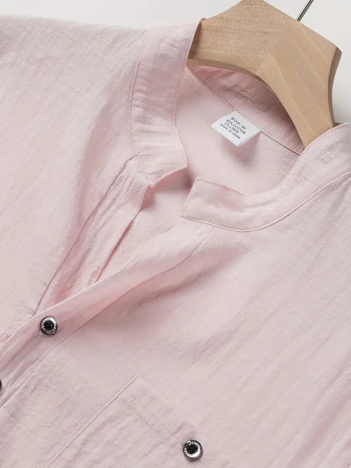Vaughn - Elegante Camisa De Manga Corta
