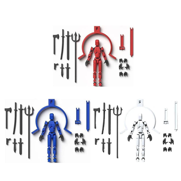 MagnaPlay - Set de Figuras de Acción Magnéticas
