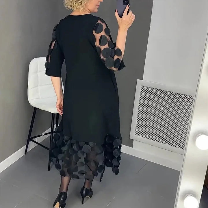 Floria - Vestido Con Decoración de Lunares