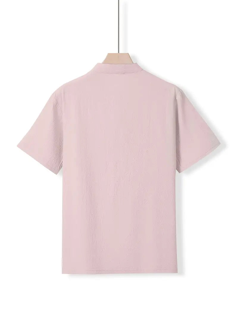 Vaughn - Elegante Camisa De Manga Corta
