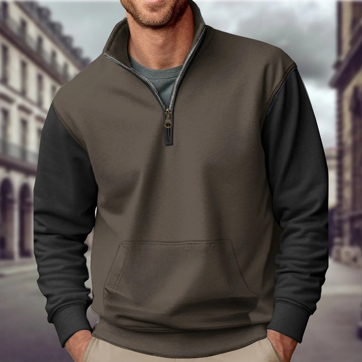 Tammo - Media cremallera Sin Capucha Pullover