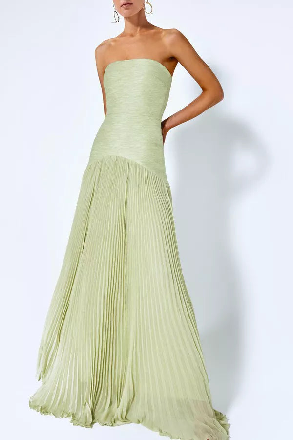 Aldynay - Vestido Largo sin Mangas