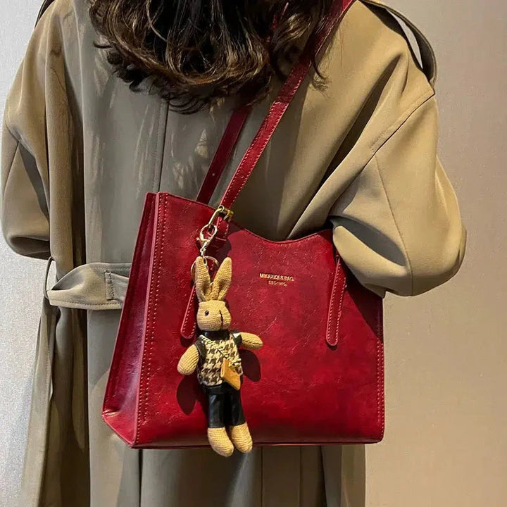 Lavina - Bolso de Hombro de Cuero vintage