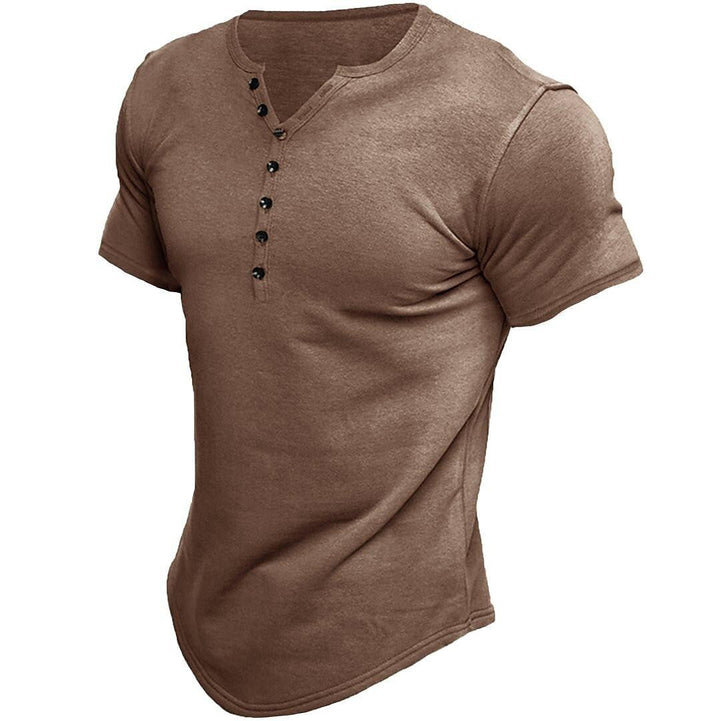 Roberto - Camiseta Casual de Manga Corta