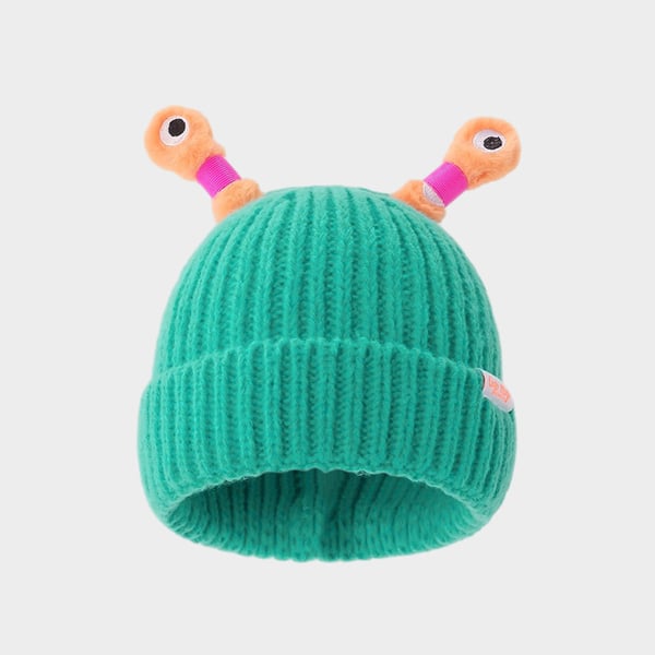 GlowTots - Gorro De Invierno Para Padres e Hijos de Un Simpático Monstruito Brillante