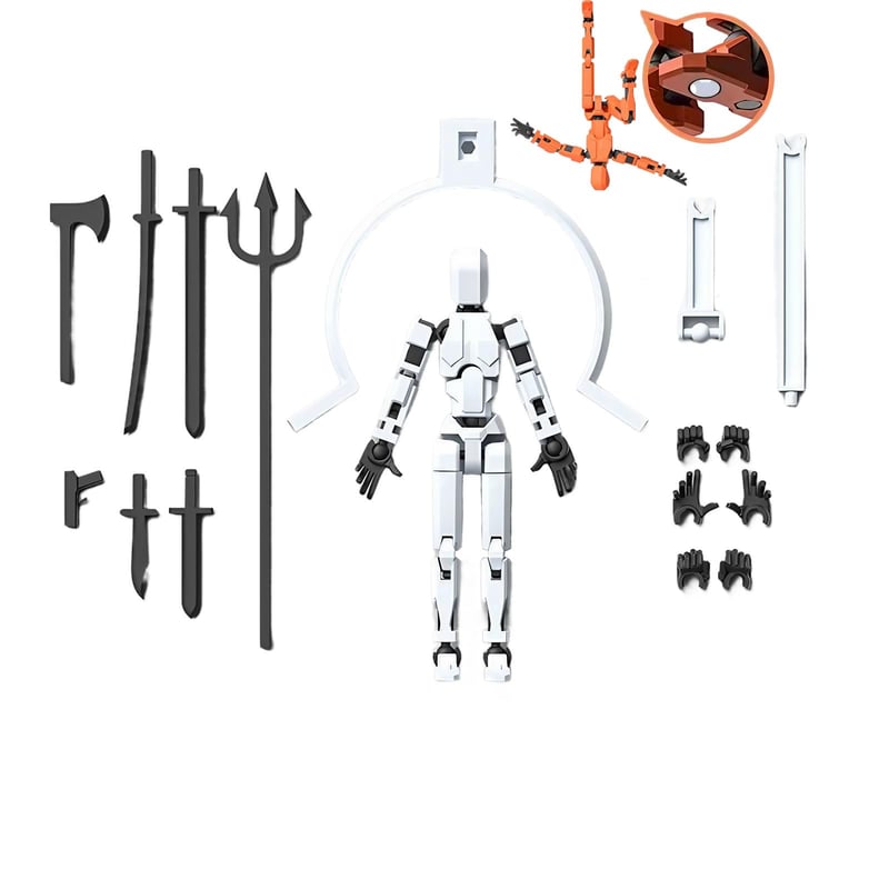 MagnaPlay - Set de Figuras de Acción Magnéticas