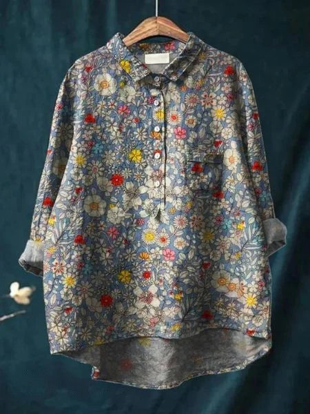 Emery - Blusa Con Estampado Florales