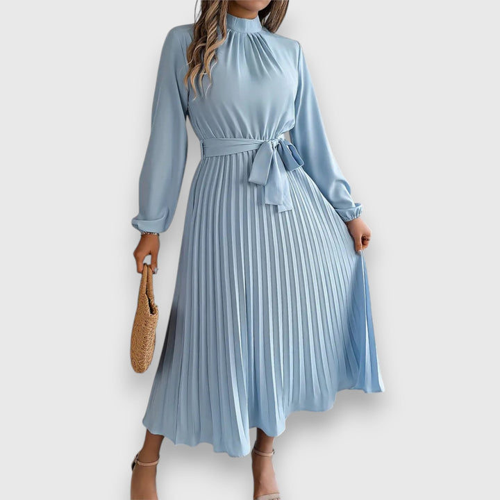 Lisa - Vestido Midi de Manga Larga