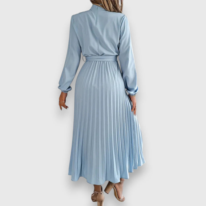 Lisa - Vestido Midi de Manga Larga