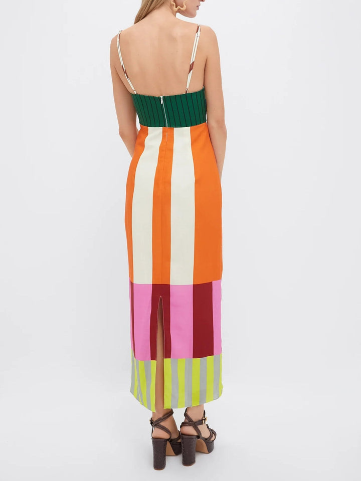 Sienna - Vestido Maxi Bengal Multi Paloma