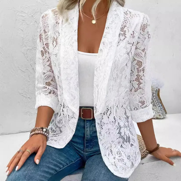 Naemi - Blazer Elegante de Encaje