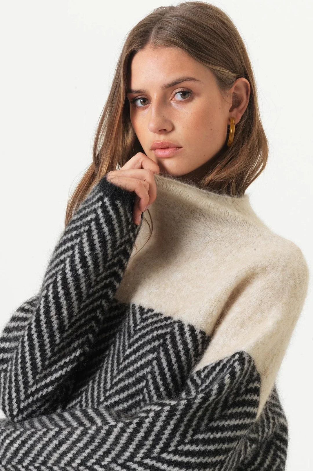 ADELIE | Cuello Alto Premium De Punto Fino