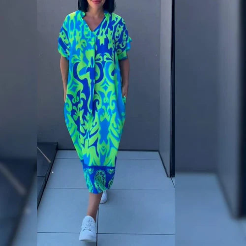 Bastiana - Vestido Floral Elegante