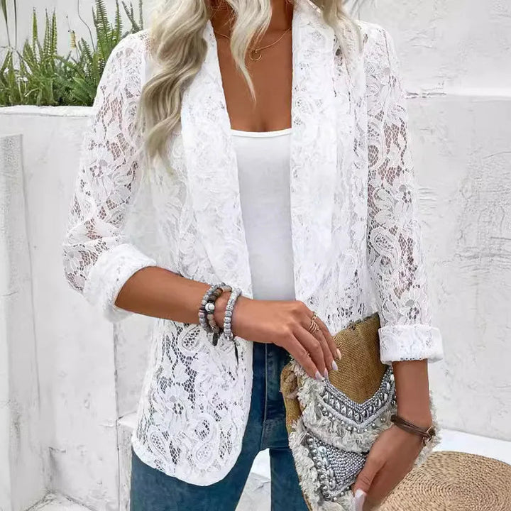 Naemi - Blazer Elegante de Encaje