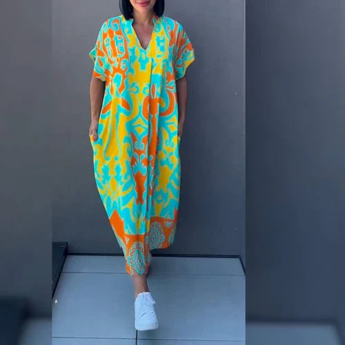 Bastiana - Vestido Floral Elegante