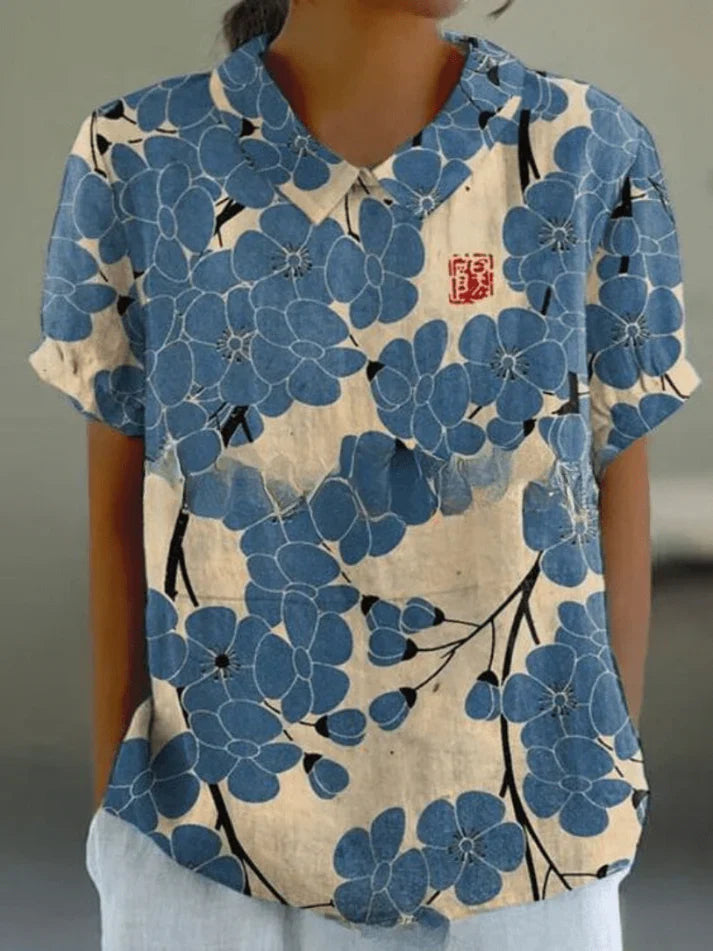 Inga - Blusa Con Estampado Floral