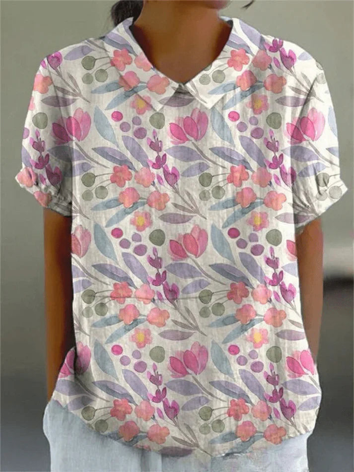 Inga - Blusa Con Estampado Floral