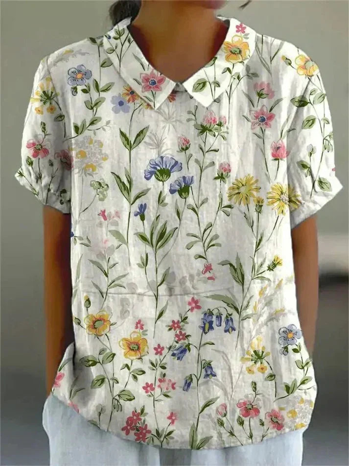 Inga - Blusa Con Estampado Floral
