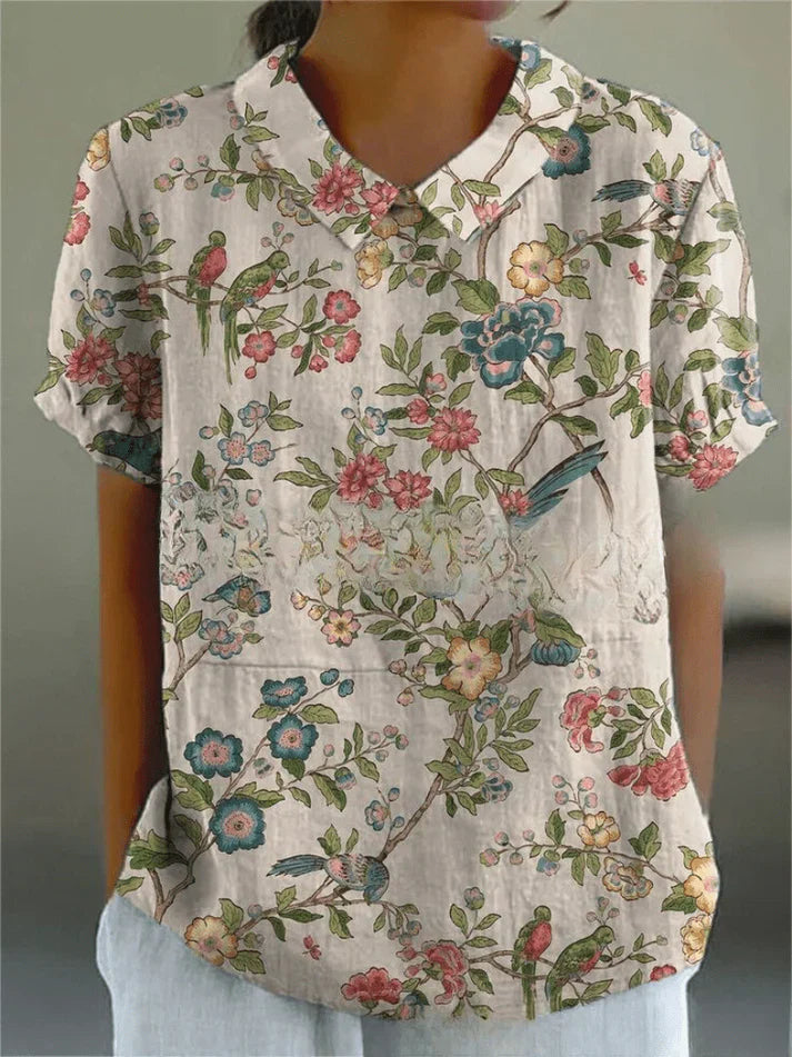 Inga - Blusa Con Estampado Floral