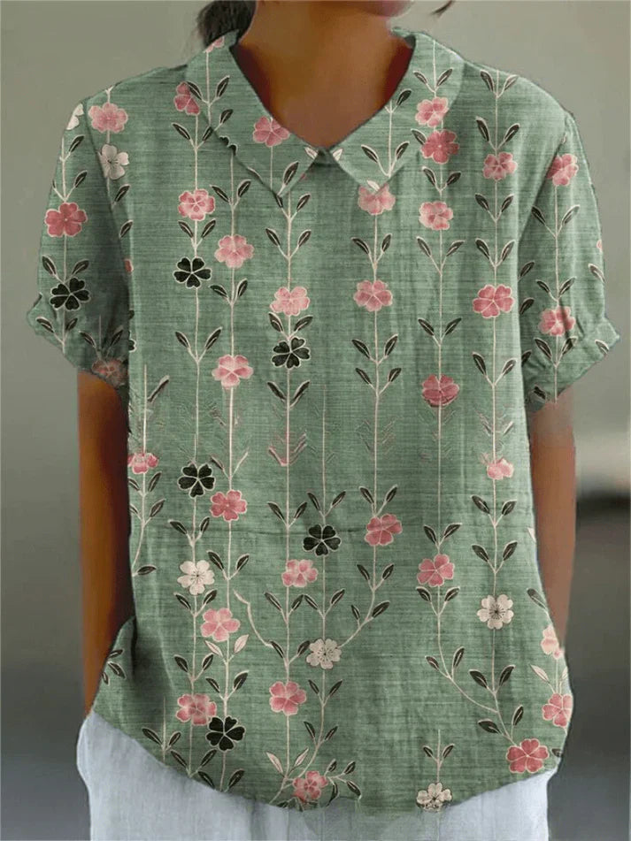 Inga - Blusa Con Estampado Floral