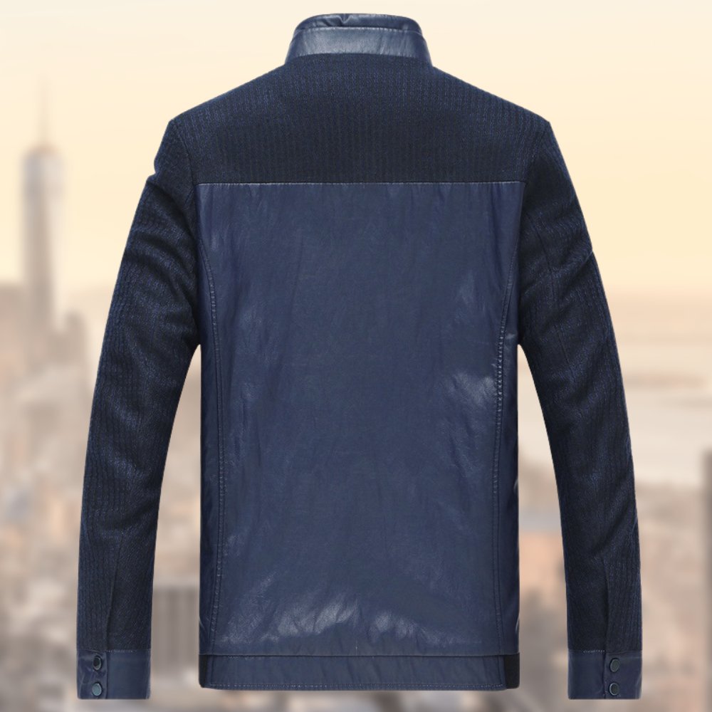 Winfrid - Chaqueta De Cuero Elegante y Unica