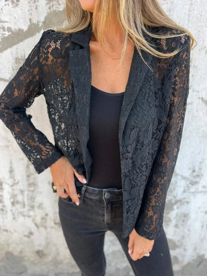 Naemi - Blazer Elegante de Encaje