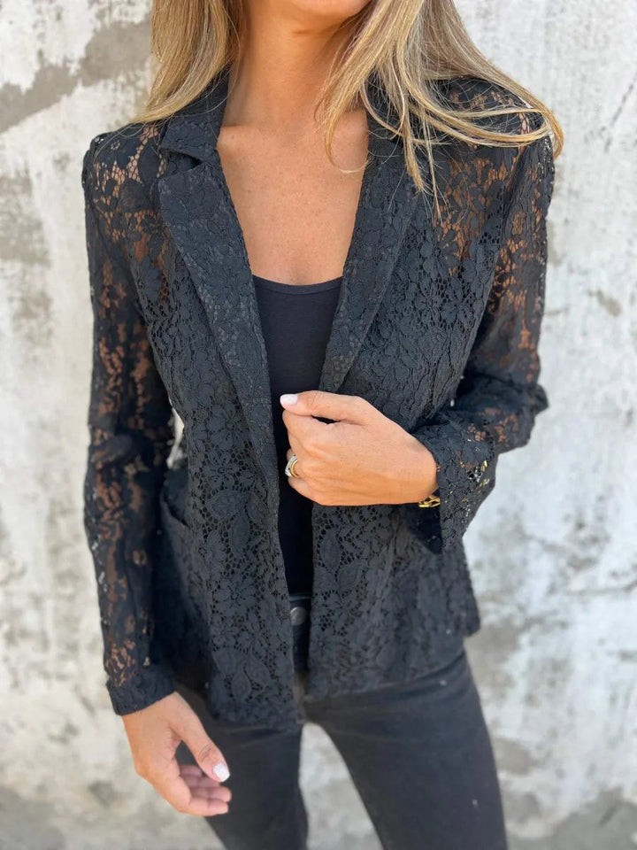 Naemi - Blazer Elegante de Encaje