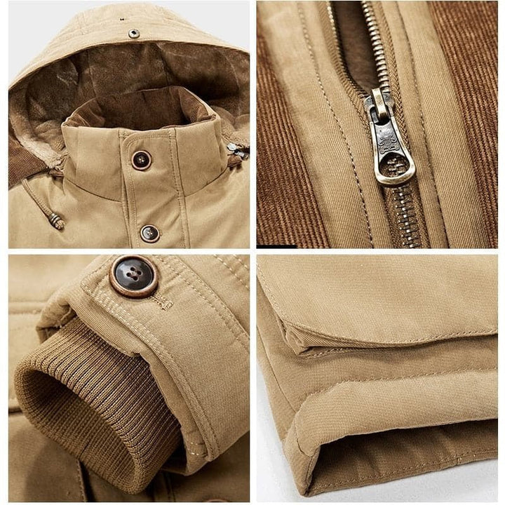 Timo - Chaqueta De Invierno Con Forro Polar