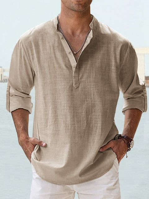 Leon - Camisa De Lino Transpirable