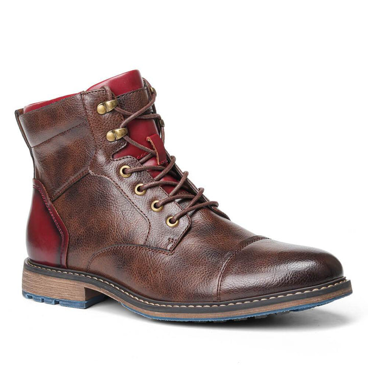 Bjarni - Botas Oxford de Piel de Primera Calidad Hechas a Mano