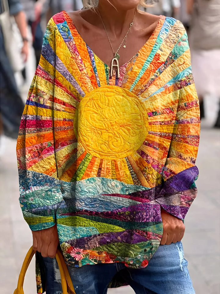 Elisa - Alegre Blusa de Colores