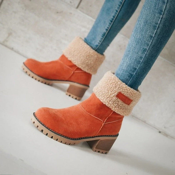 Jenny - Botas De Invierno De Doble Piel