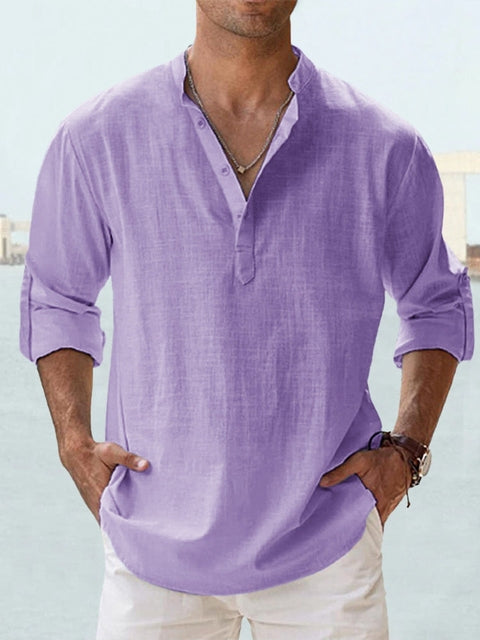 Leon - Camisa De Lino Transpirable