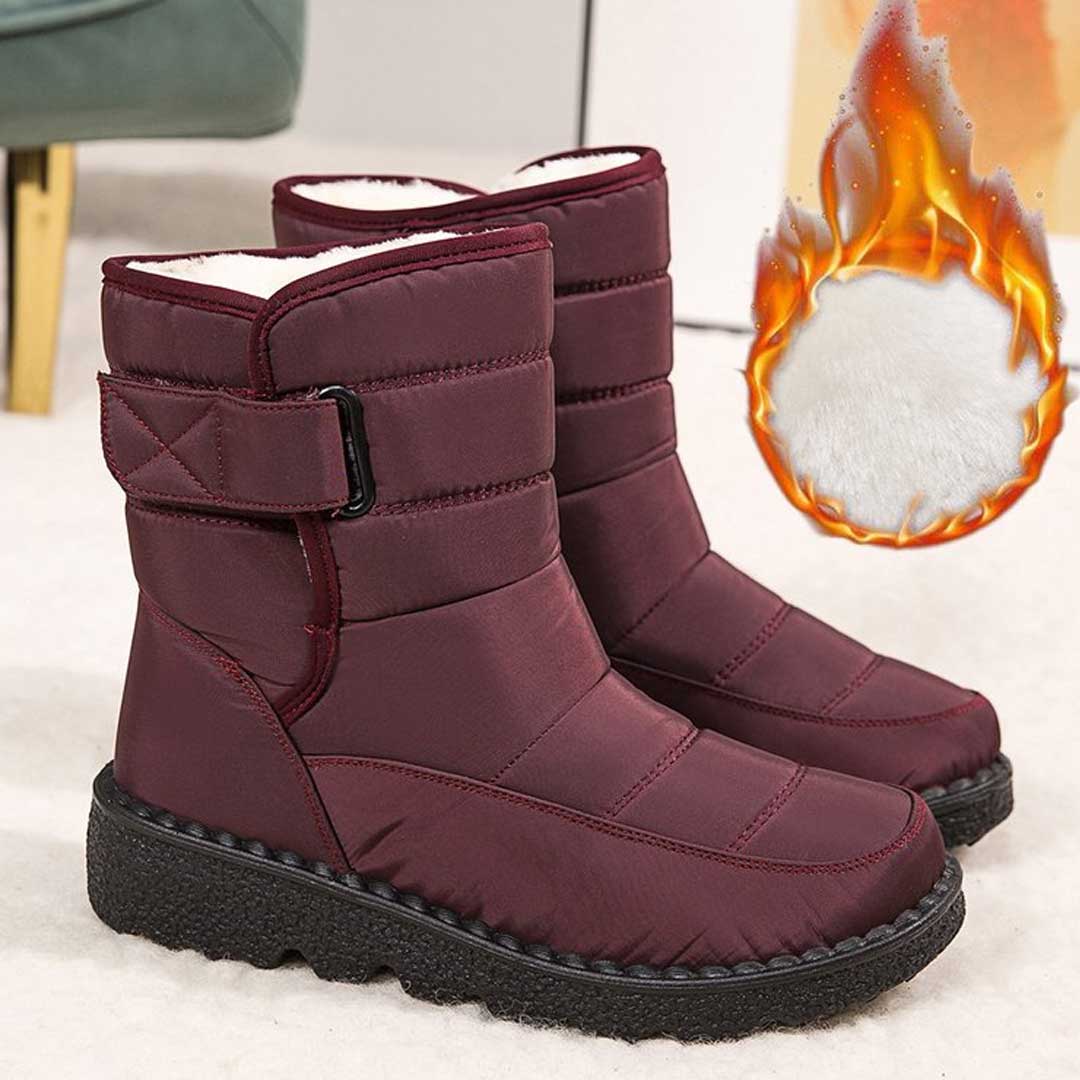 Corinne - Botas De Invierno De Goma Antideslizante