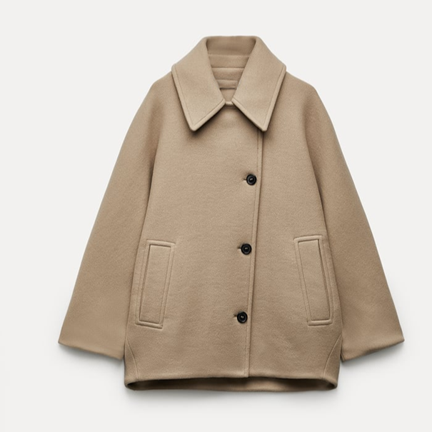 Irmtraud - Elegante Chaqueta De Lana