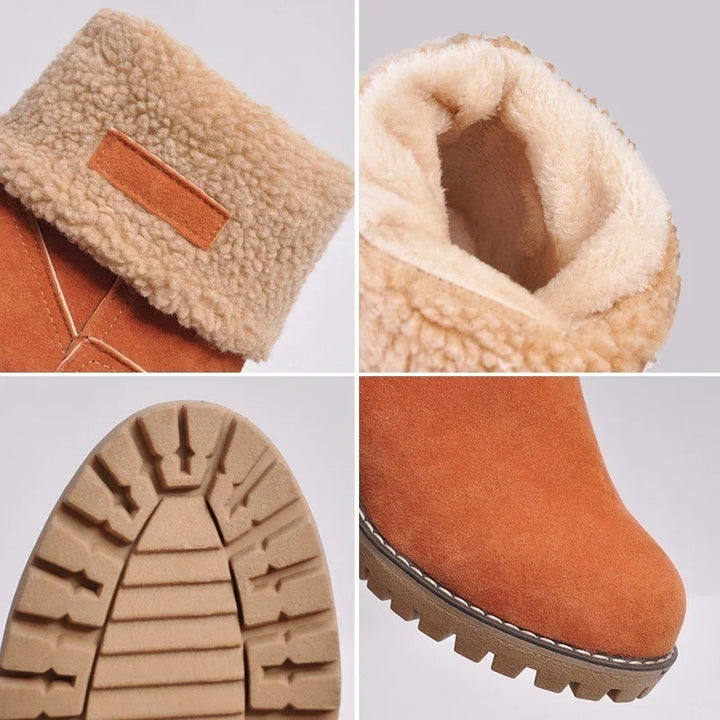 Jenny - Botas De Invierno De Doble Piel