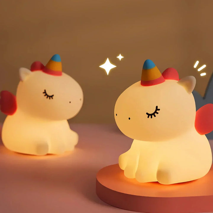 TinyLights -  Luz Nocturna Recargable con Dbujos Animados