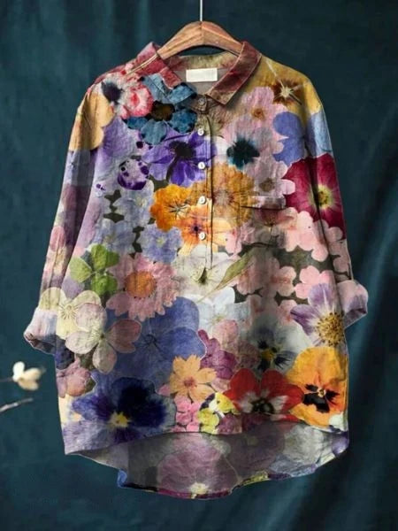 Emery - Blusa Con Estampado Florales