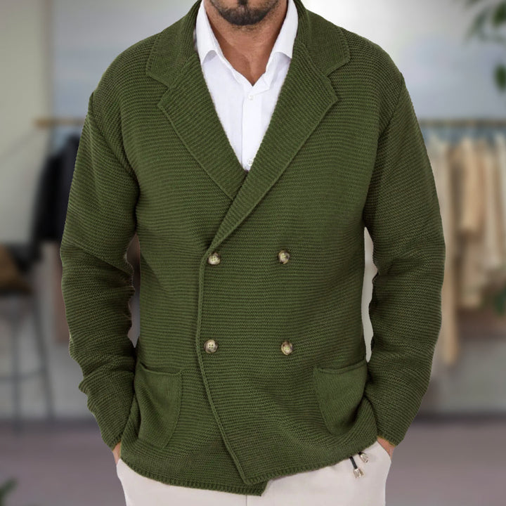 Benard - Chaqueta De Punto Con Doble Botonadura