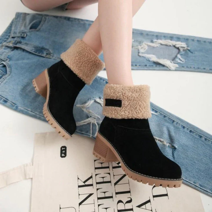 Jenny - Botas De Invierno De Doble Piel
