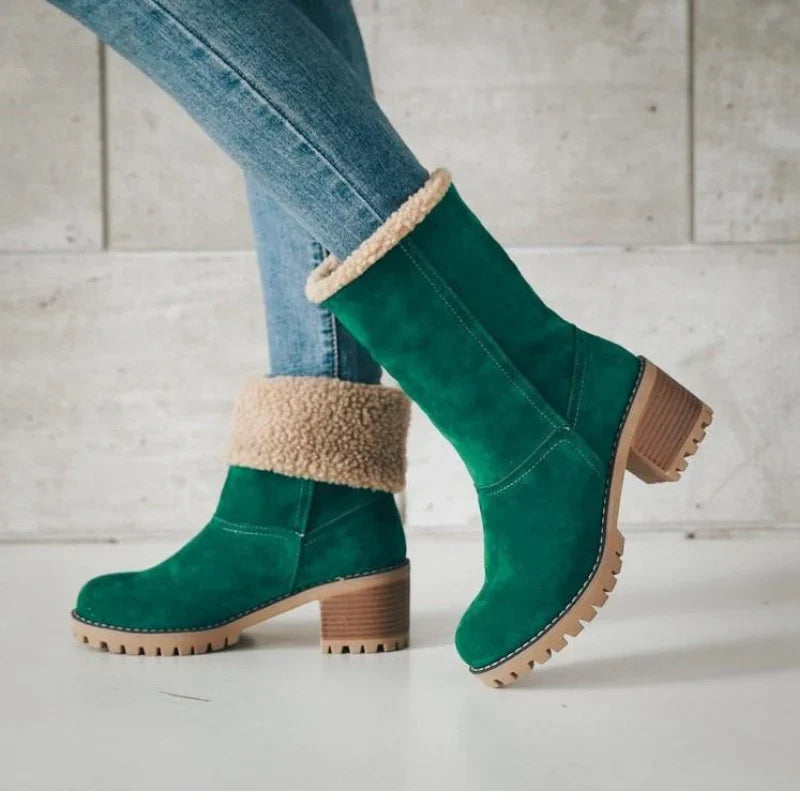 Jenny - Botas De Invierno De Doble Piel