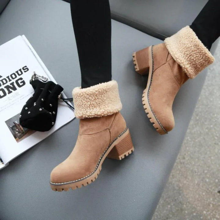 Jenny - Botas De Invierno De Doble Piel