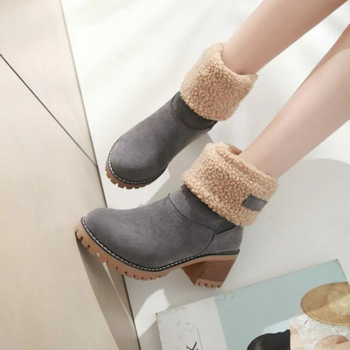 Jenny - Botas De Invierno De Doble Piel