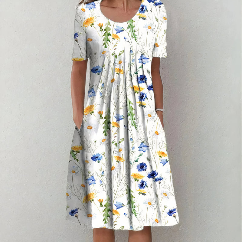 Nicolina - Vestido Elegante de Algodón