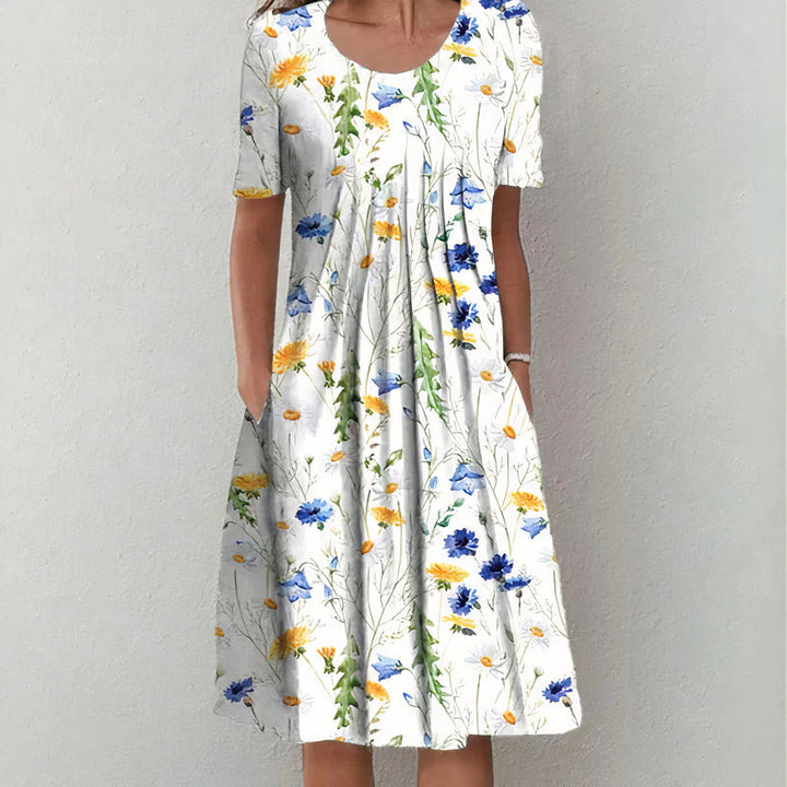 Nicolina - Vestido Elegante de Algodón